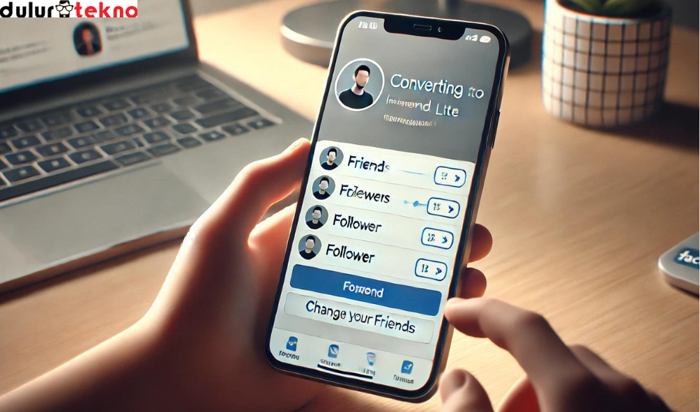 Cara Mengubah Teman Jadi Pengikut di FB Lite