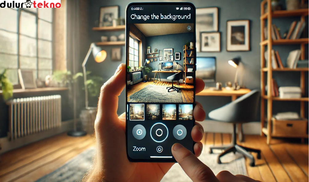 Cara Mengganti Background Zoom di HP Android