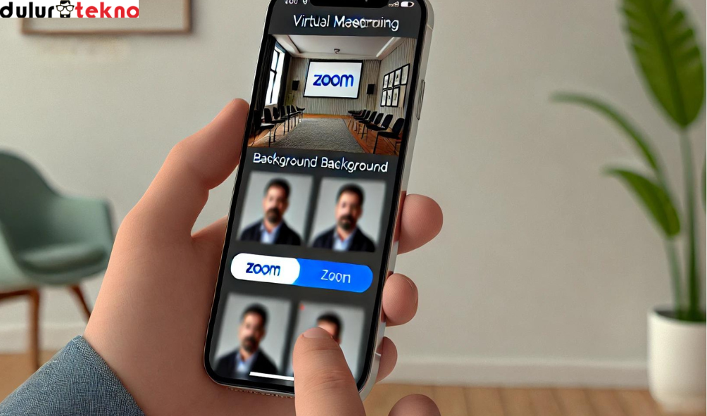 Cara Ganti Background Zoom di HP iPhone