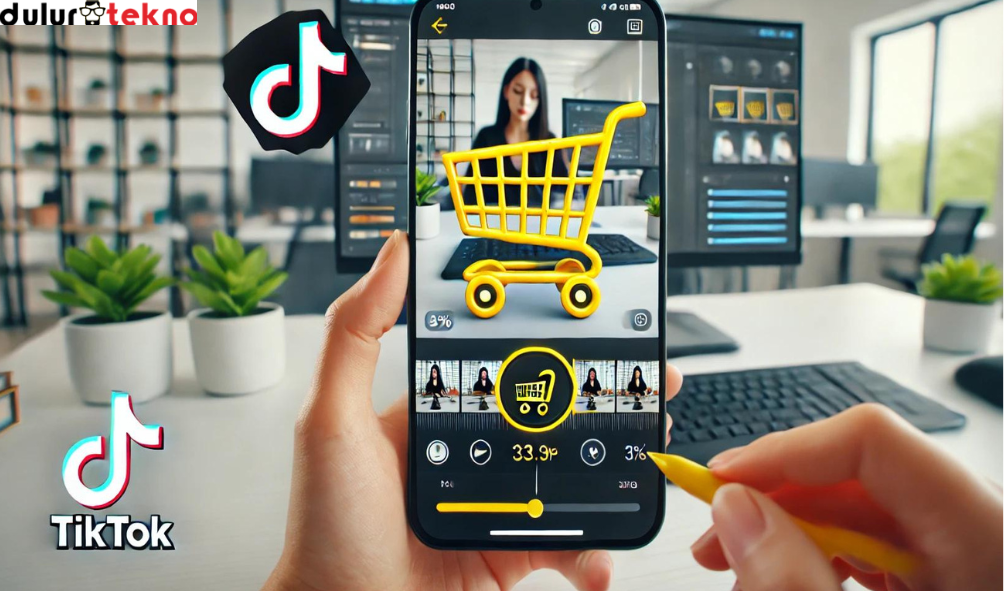 Cara Menambahkan Keranjang Kuning di Video TikTok