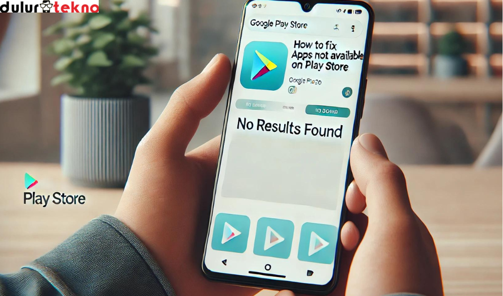 cara mengatasi aplikasi tidak ada di Play Store