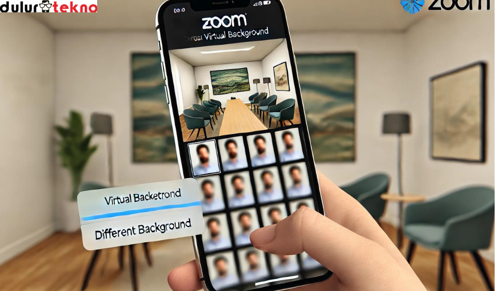 Cara Ganti Background Zoom di HP iPhone 2