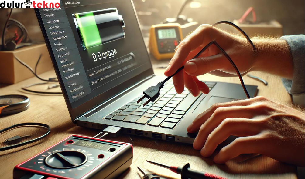 penyebab charger laptop tidak mengisi