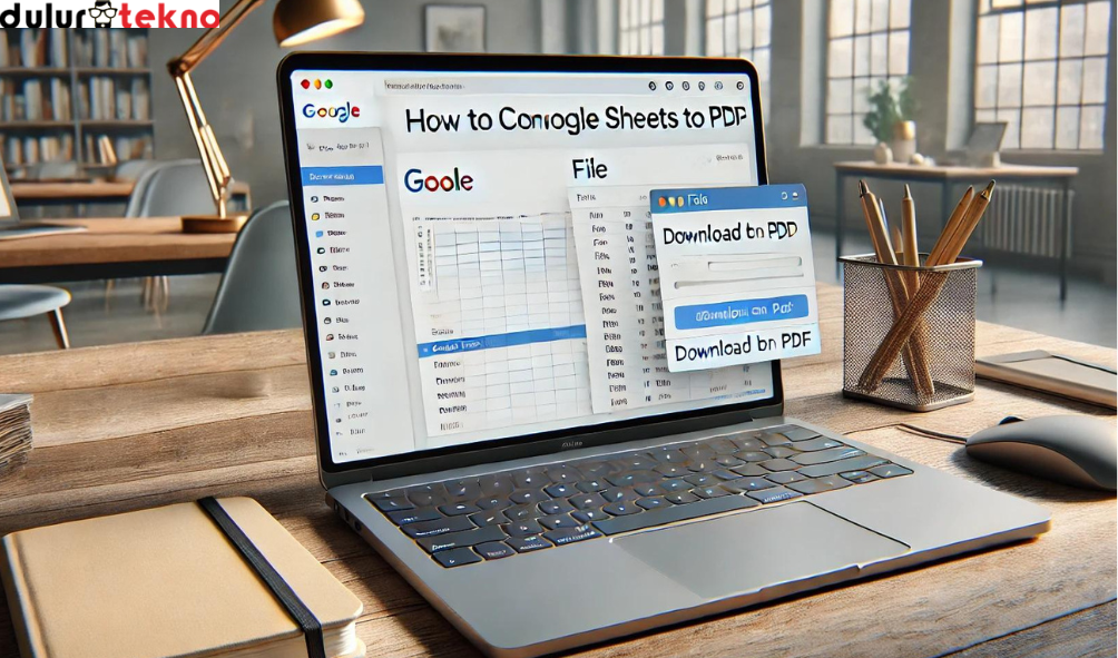 Cara Mengonversi File Google Sheets ke PDF
