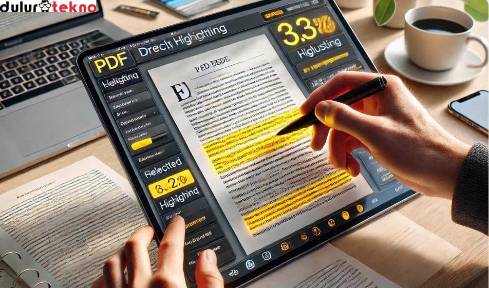 Cara Memberi Highlight di PDF Tanpa Aplikasi