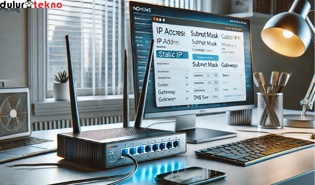 Cara Setting IP Static Indihome