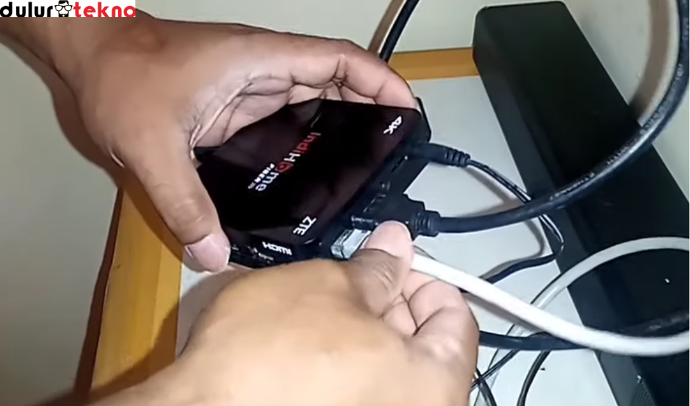Cara Setting STB Indihome dengan Kabel LAN