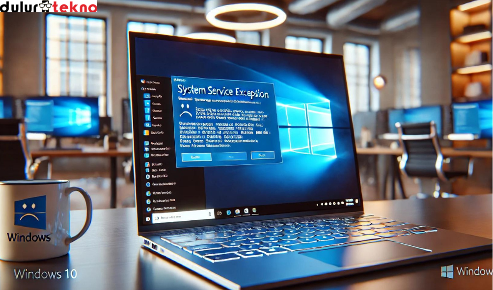 Cara Mengatasi Windows 10 Error System Service Exception
