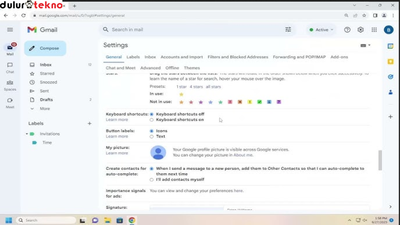 Cara Mudah Membalas Email Otomatis di Gmail