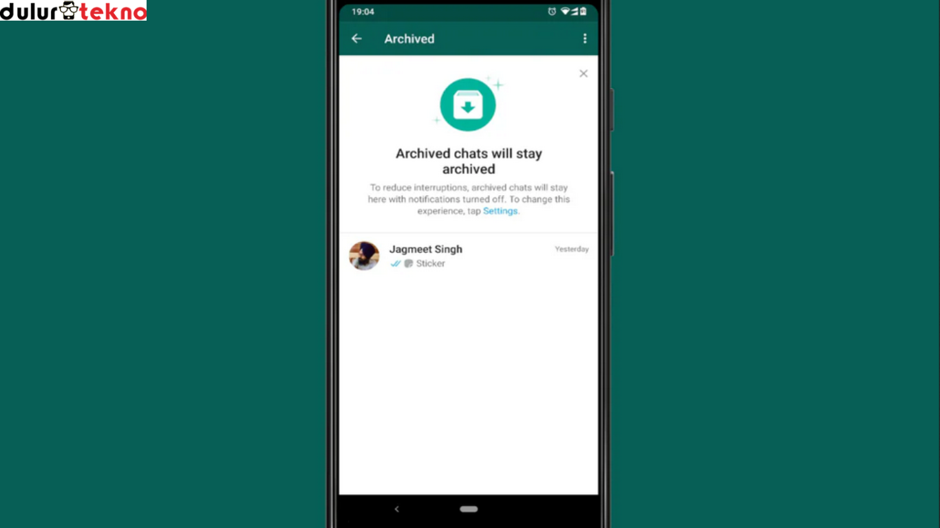 cara melihat arsip status WA sendiri yang sudah lama