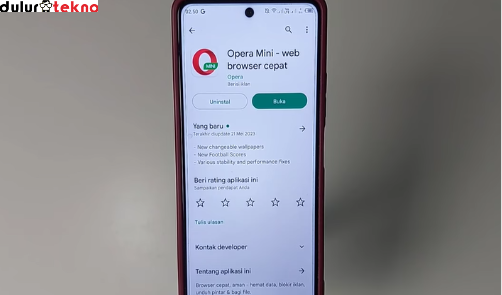Cara Mengaktifkan Speed Dial di Opera Mini