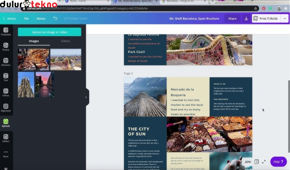 Cara Membuat Brosur Tri-Fold di Canva