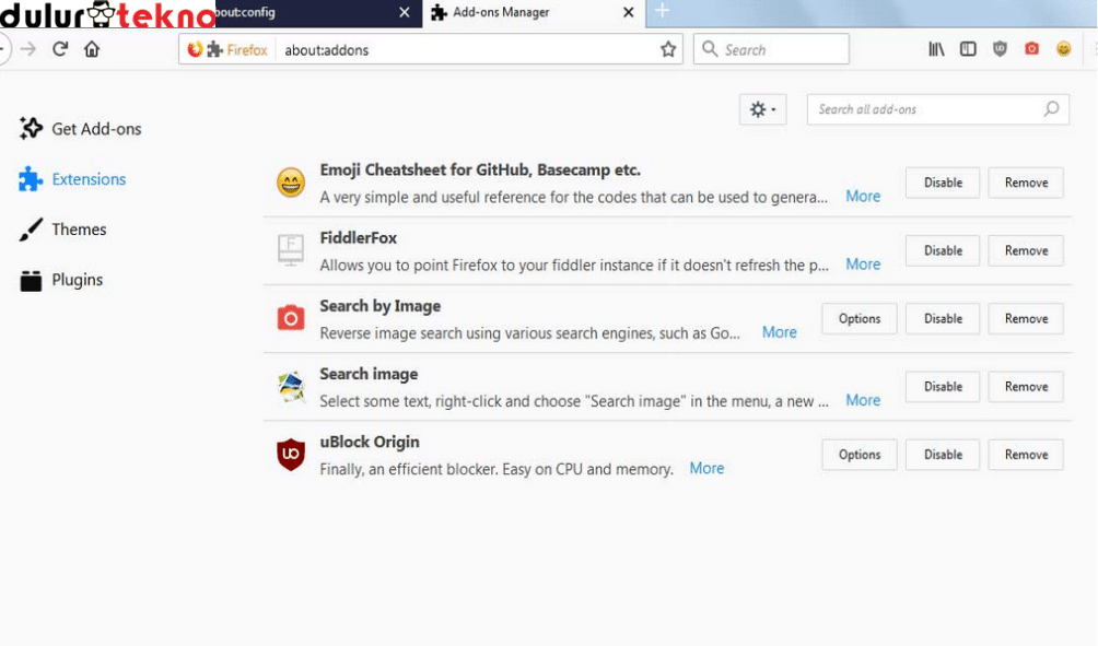 Cara Menggunakan Mozilla Firefox dengan Add-ons