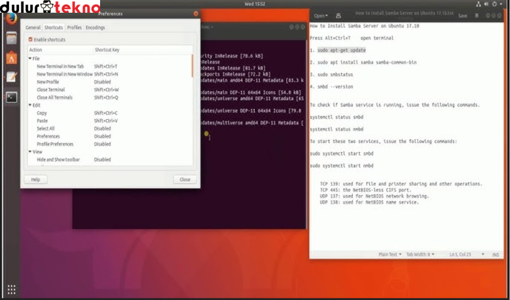 Cara Setup Samba Share di Linux