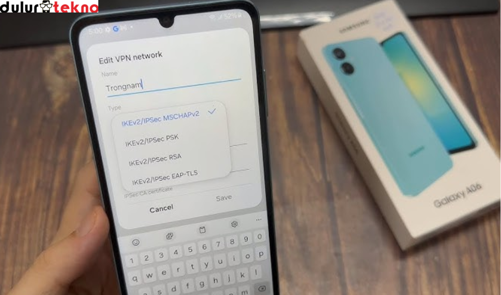 Cara Setting VPN IPSec di Android