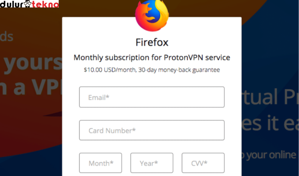 Cara Mengaktifkan VPN di Mozilla Firefox
