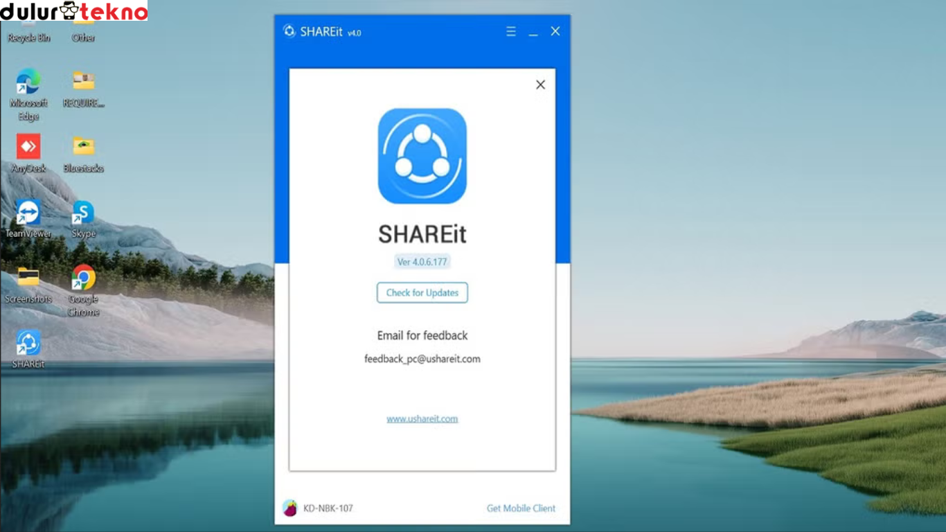 Cara Backup File dengan Shareit