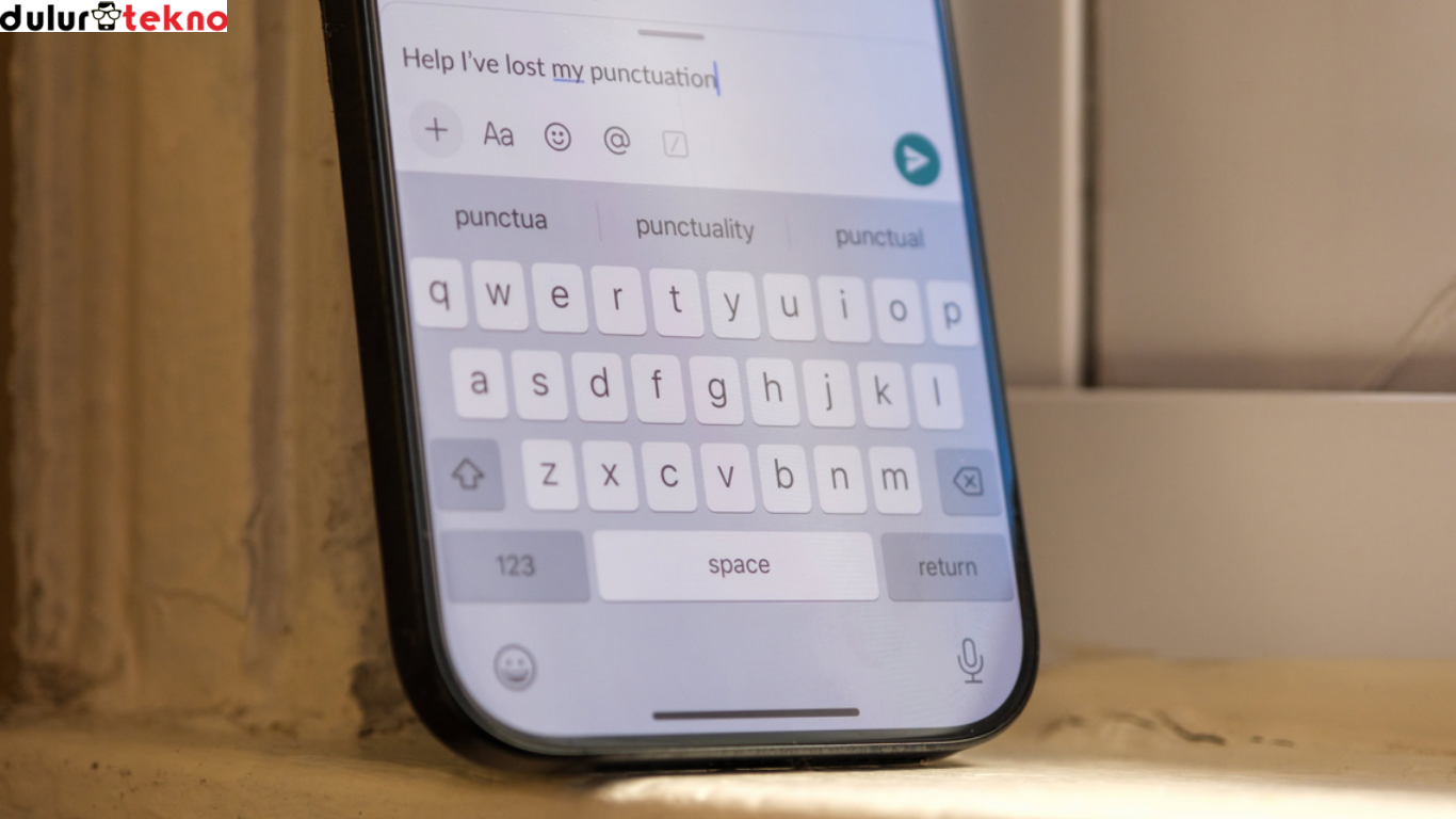 cara memperbesar keyboard iPad