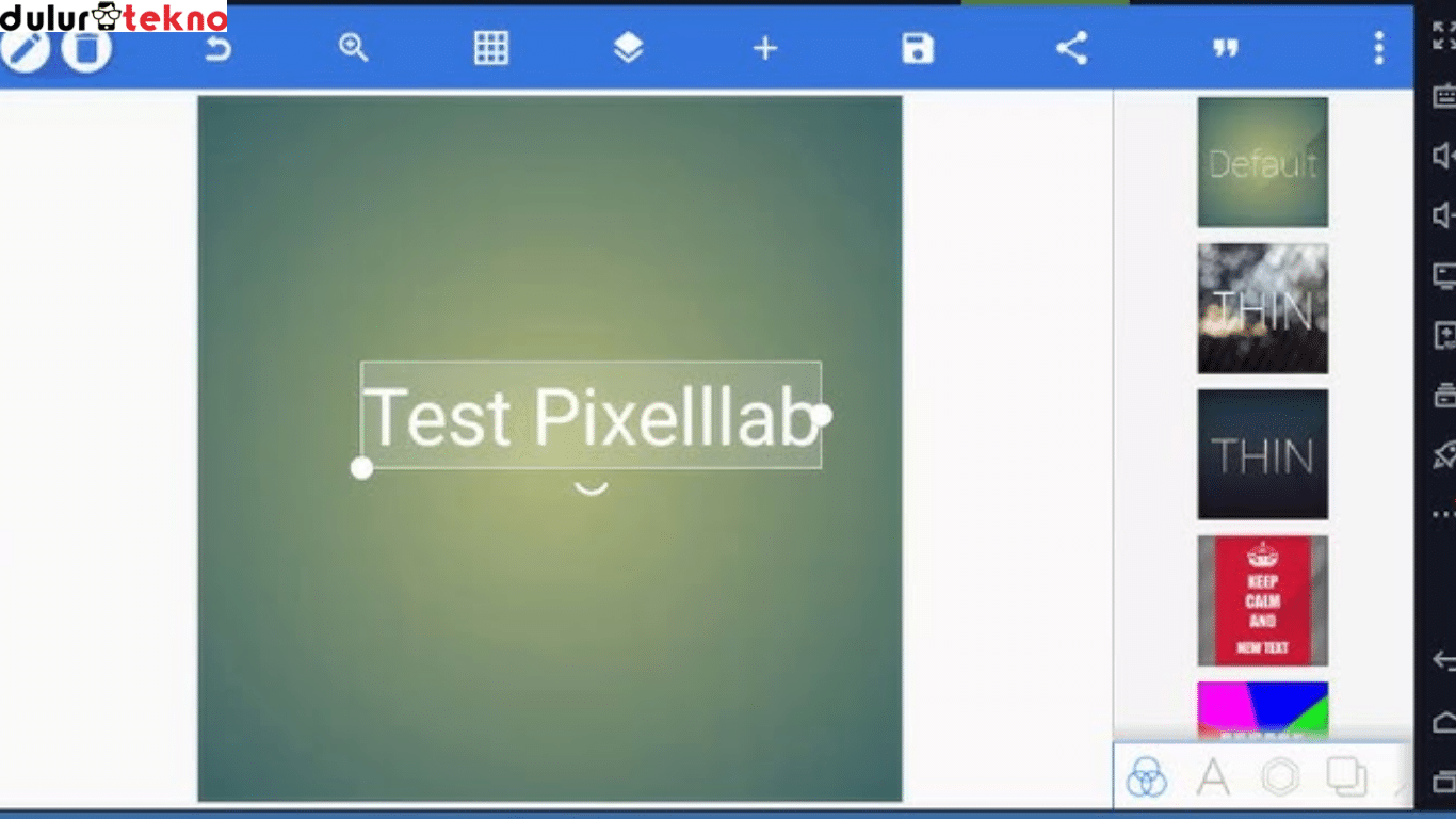 cara mengatasi emboss error pecah di PixelLab