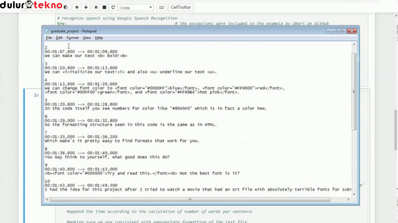 Cara Membuat Subtitle Otomatis Gratis