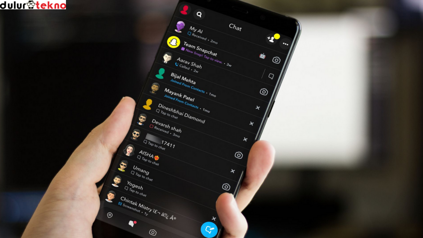 cara mengaktifkan dark mode Snapchat di iPhone