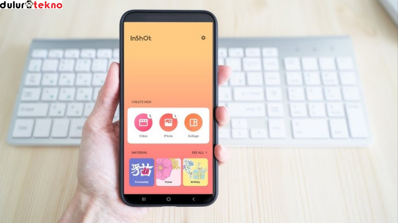 cara menghilangkan suara video di InShot