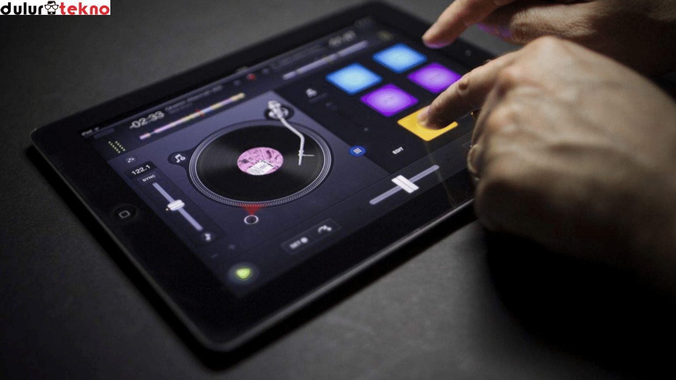 aplikasi DJ di laptop