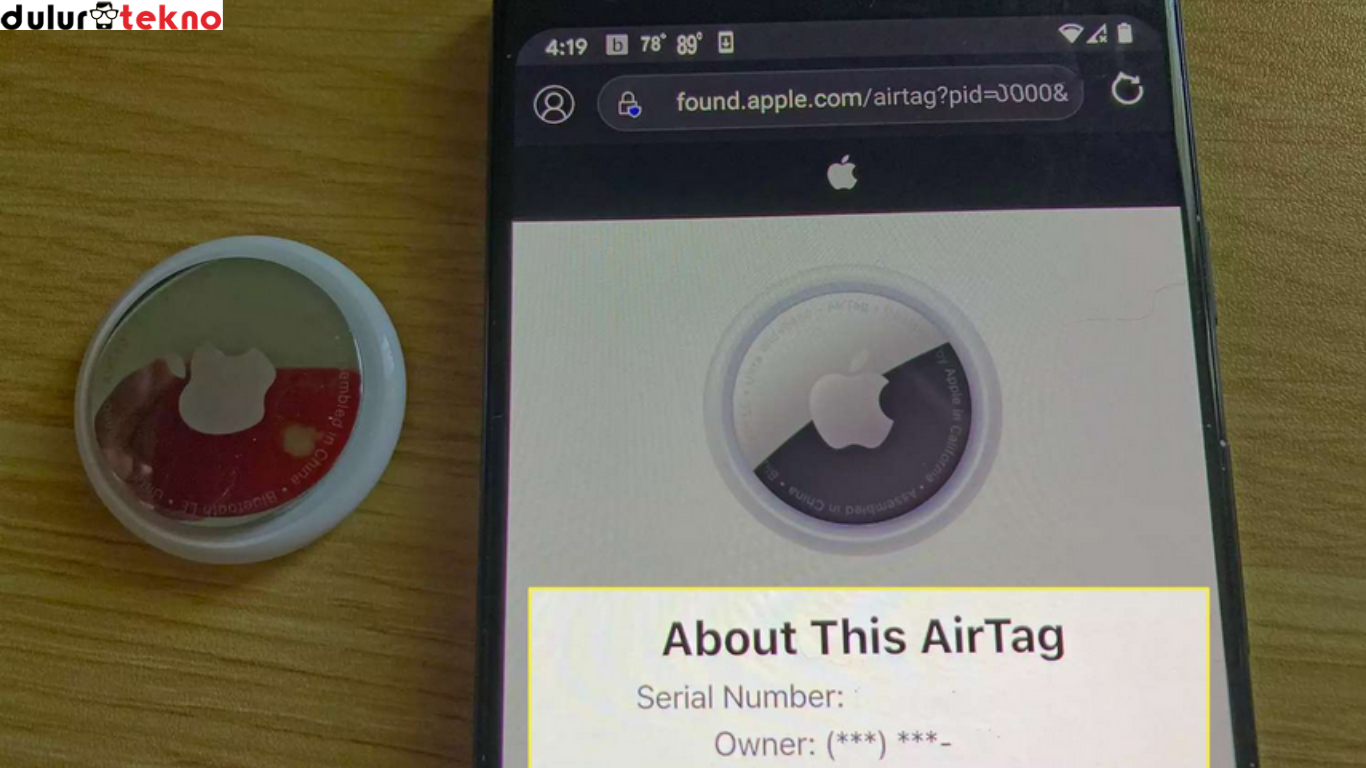 cara menggunakan AirTag dengan Android