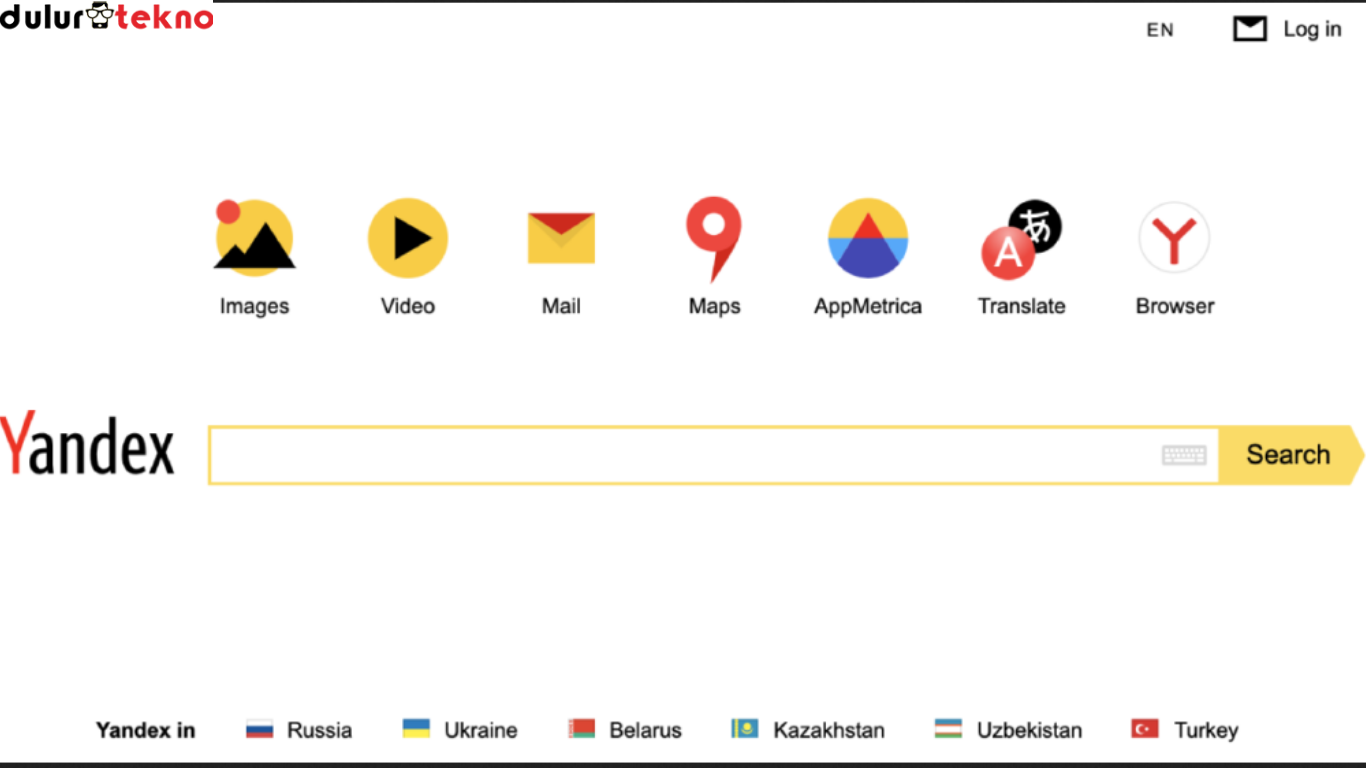cara nonton video di Yandex Browser