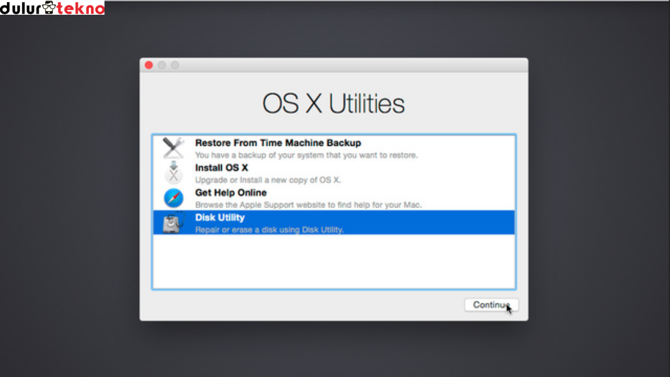 cara install macOS versi lama