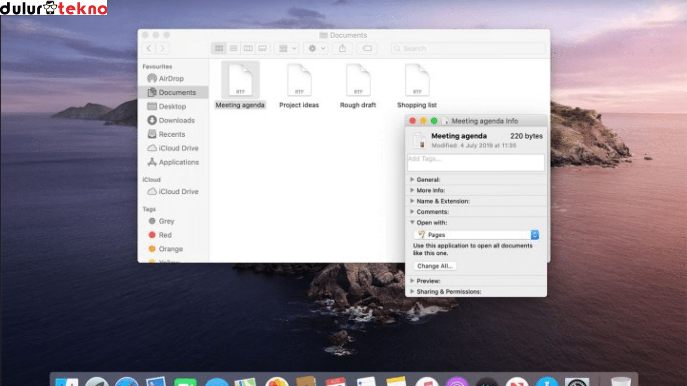 cara mengatur aplikasi default di macOS