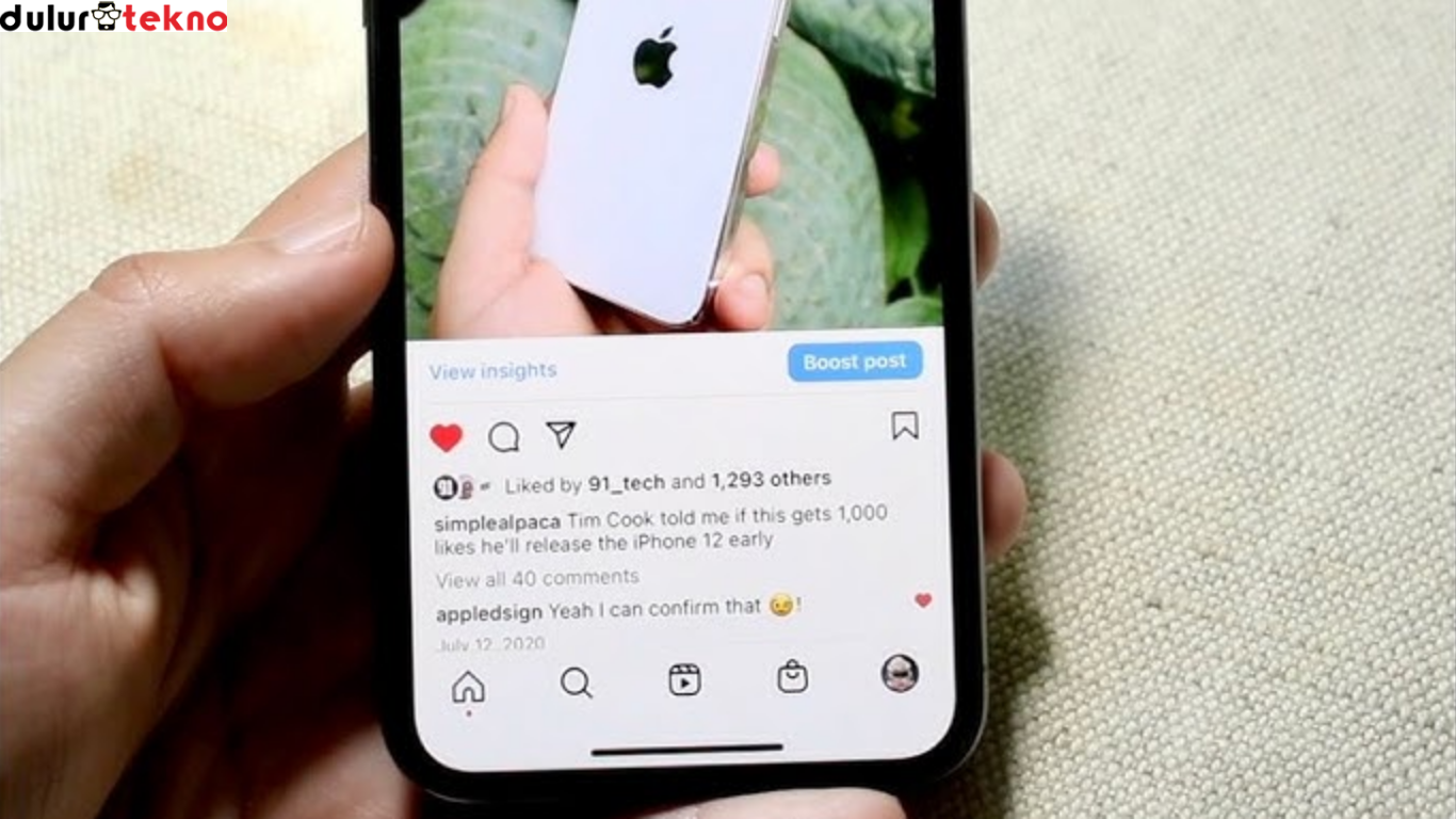 cara menyembunyikan like di Instagram