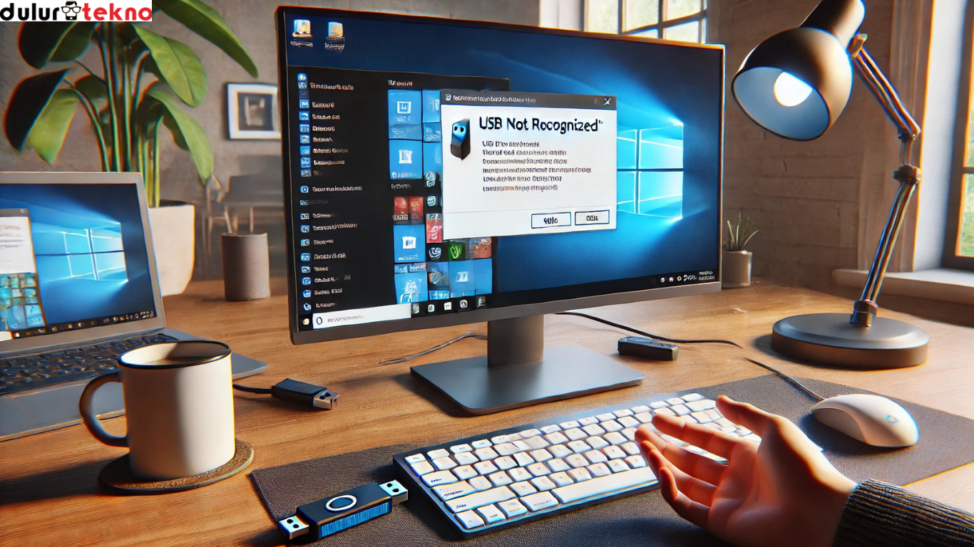 cara mengatasi USB Not Recognized di Windows 10