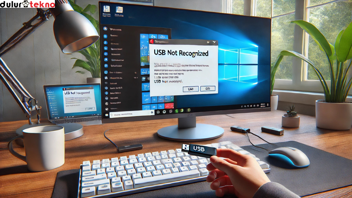 cara mengatasi USB Not Recognized di Windows 10
