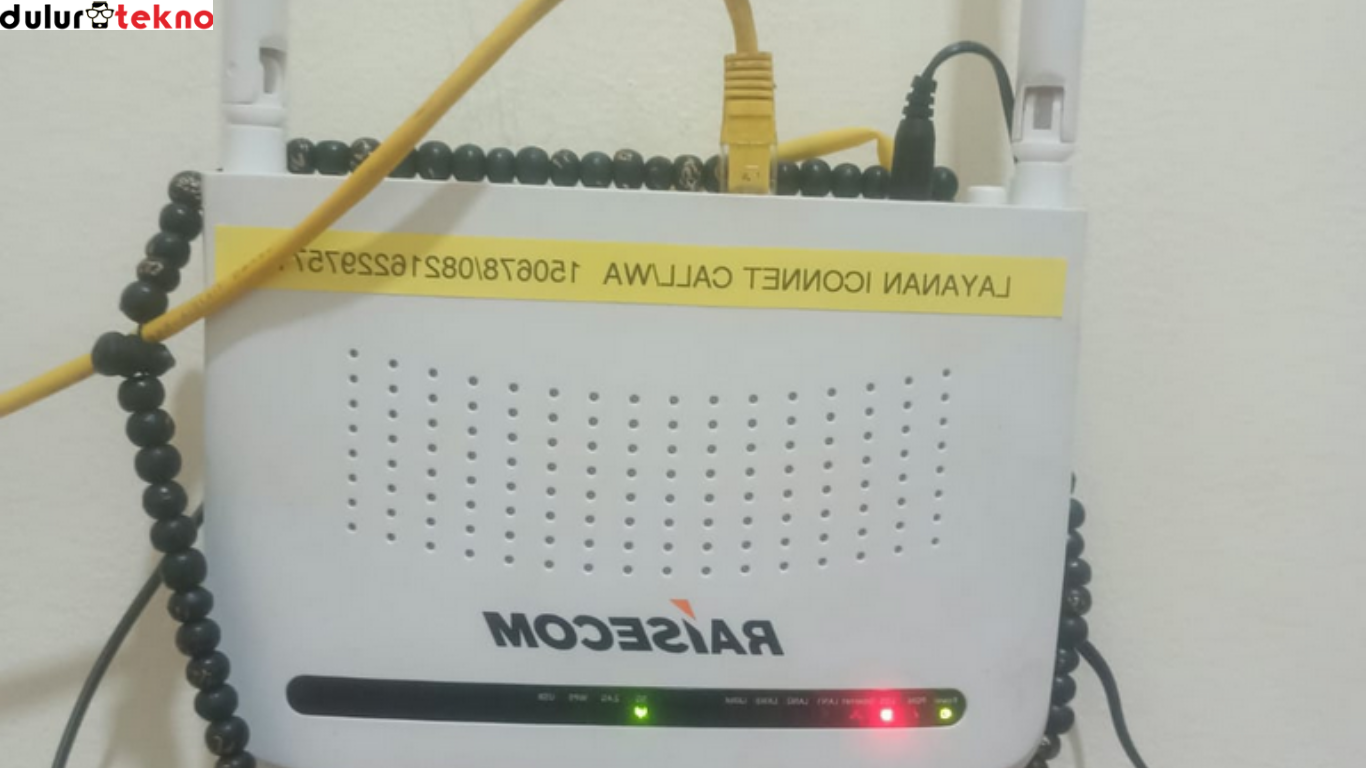 cara ganti password WiFi ICONNET