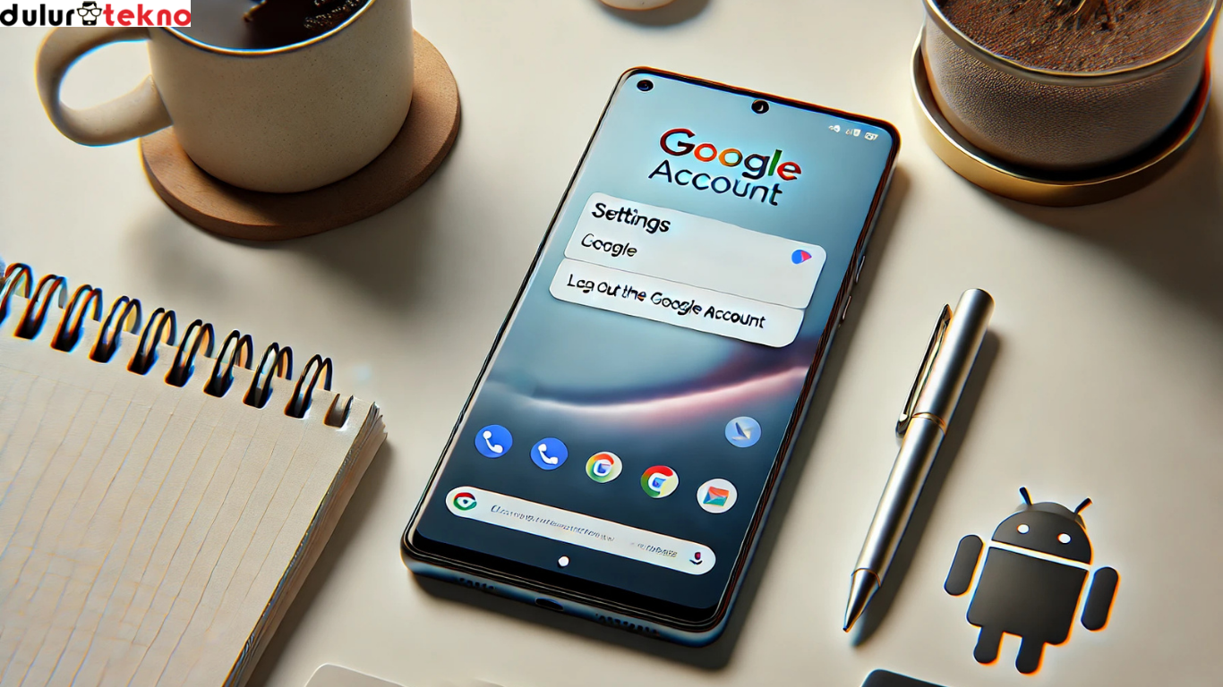 cara logout akun Google di Android