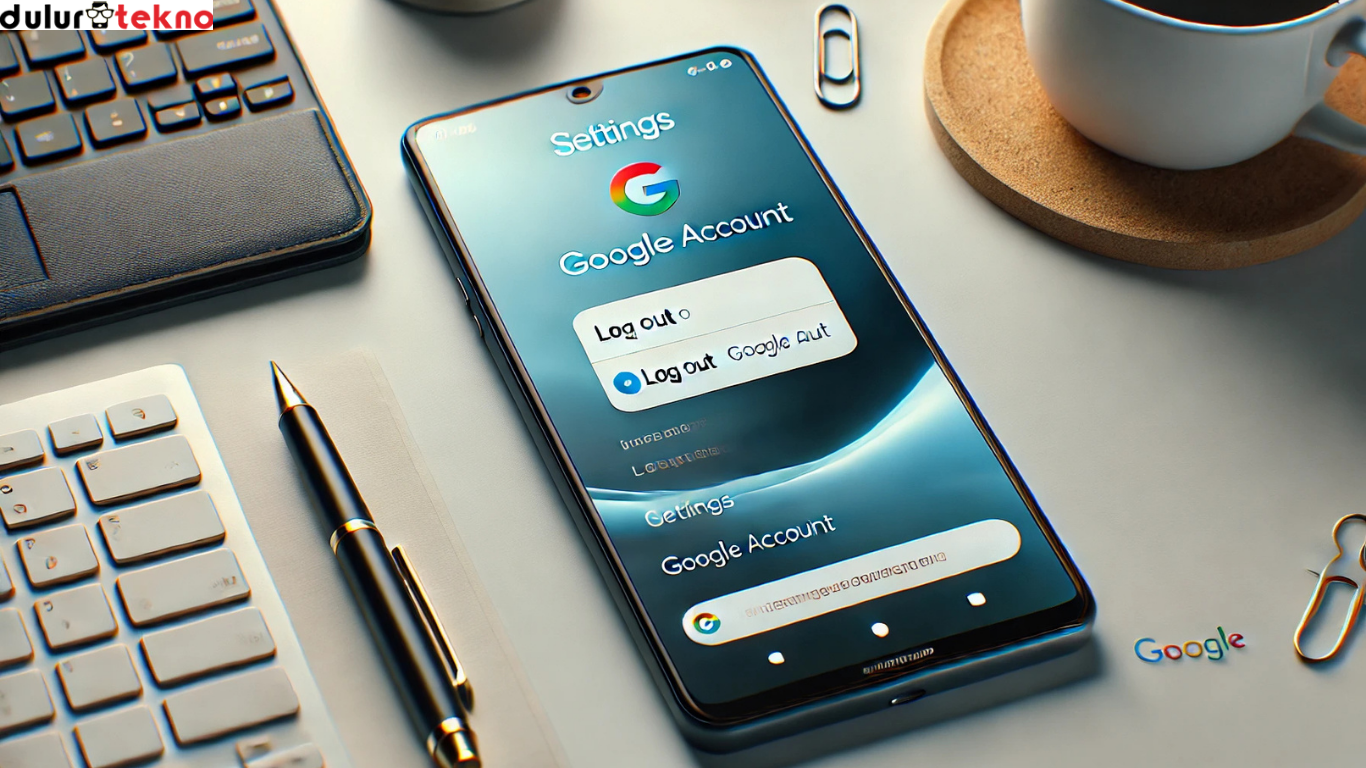cara logout akun Google di Android