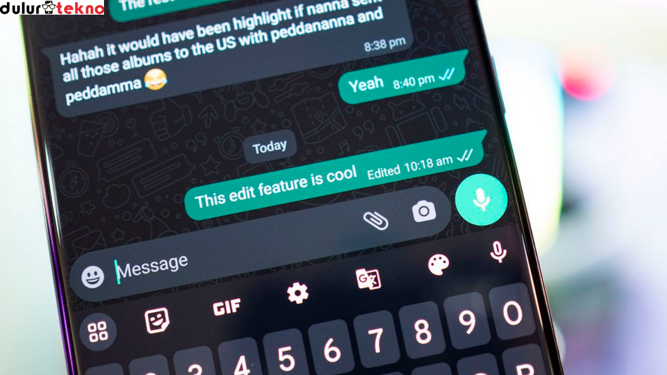 cara edit pesan WhatsApp yang telah terkirim di Android